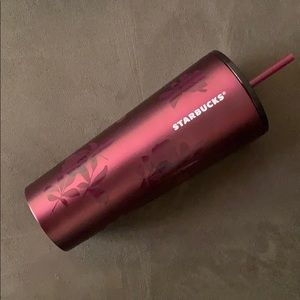 Starbucks Plum tumbler. PRICE FIRM